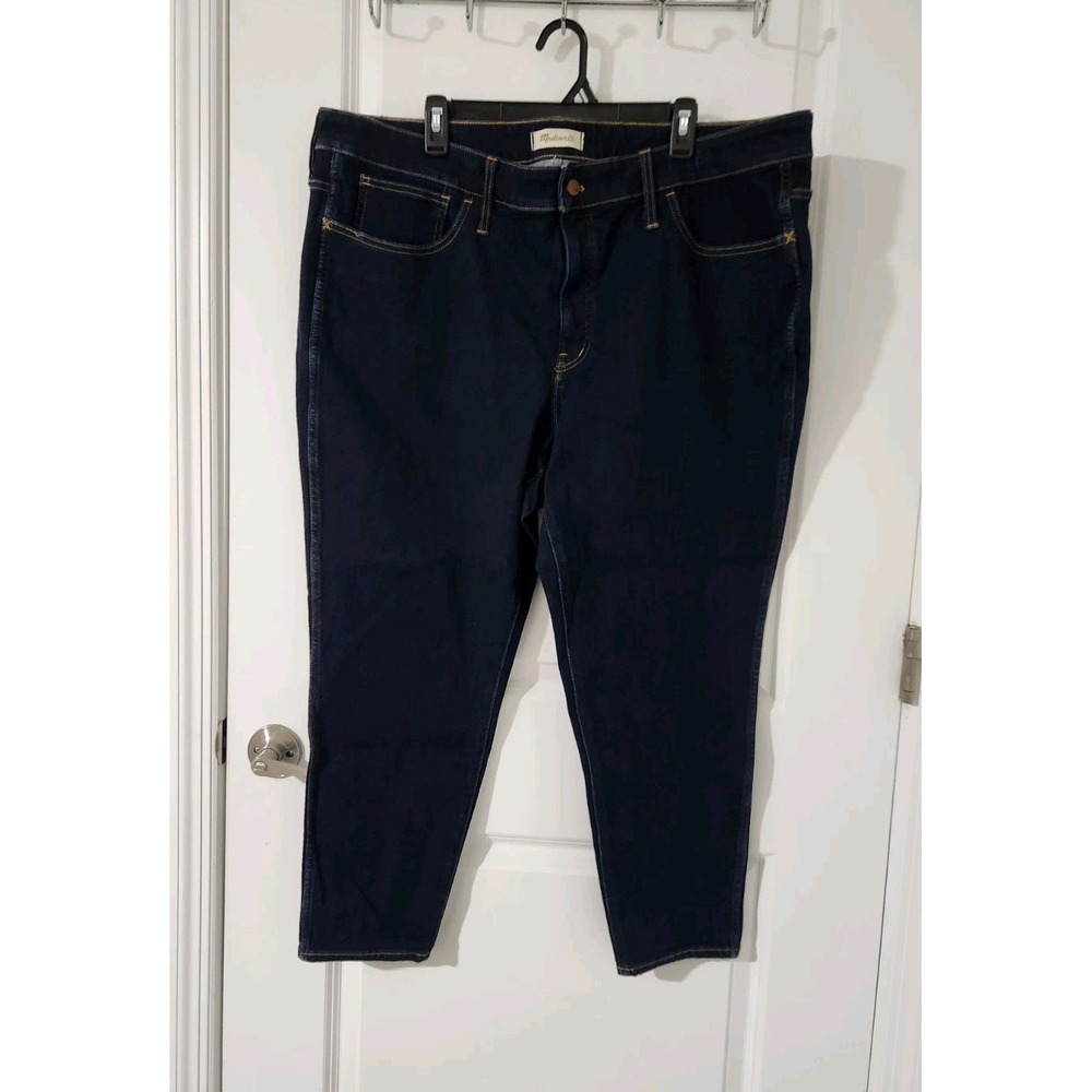 Madewell Women's Road Tripper Jeggings Blue Jeans Pants Size 24W